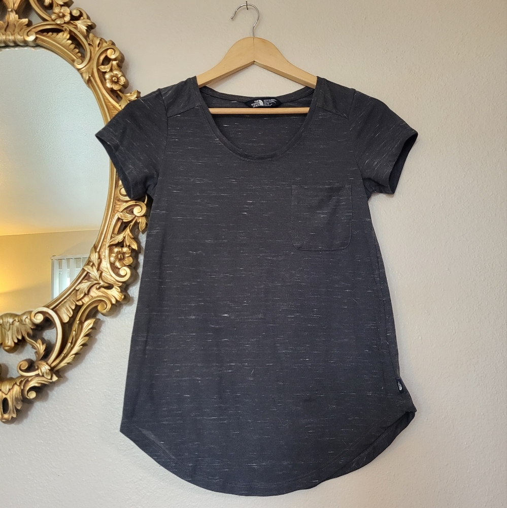 North Face Heather Grey Tee